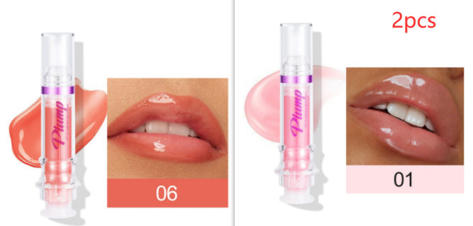 New Tube Lip Rich Lip Color Slightly Spicy Lip Honey Lip Glass Mirror Face Lip Mirror Liquid Lipstick